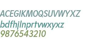 Gosh Trial Sm Bold Cond Italic