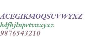 Janson Text LT Std 76 Bold Italic