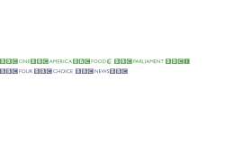 BBC Striped Channel Logos
