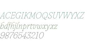 Fraunces 72pt S100 Thin Italic