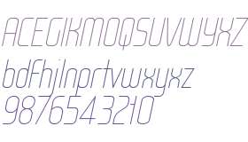 WOX~Modelist Thin Italic Demo