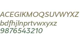 Clarika Grotesque Medium Italic