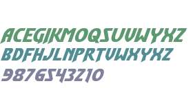 Flash Rogers Expanded Italic