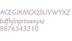 Today Sans Serif Light Italic