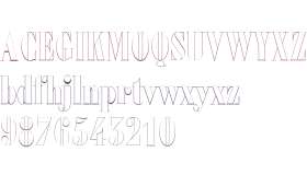 Alias Didot Outline W00 Black