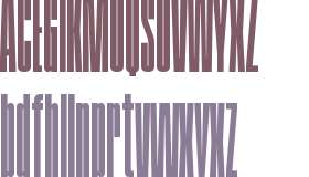 SwisspoTrial Ultra Condensed Extra Bold Tall