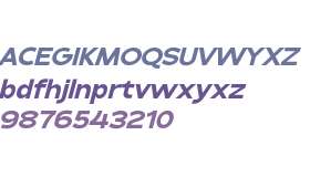 Genzo Semibold Italic