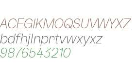 TRIAL Sagace LightItalic