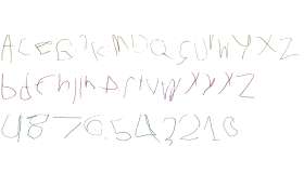 My Handwriting Right Handed