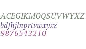 Rotis Serif Italic 56