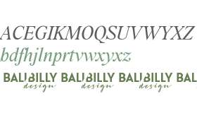 BD Megalona DEMO Personal Use Only Regular Italic