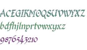 Kingthings Calligraphica Italic V1