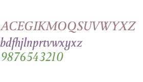 April Samuels W00 Italic