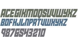 Star Guard Condensed Italic