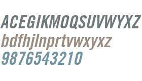 Commerce Condensed SSi Semi Bold Condensed Italic