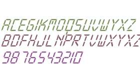 New X Digital tfb Italic