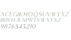 Moragon Light Italic