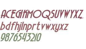 Electrorocket Bold Italic