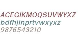 Eurotypo Sans Italic
