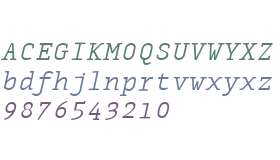 MonoxSerifLightItalic