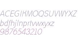 TCCSANS Light Italic