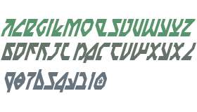 Nostromo Condensed Italic