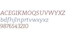 Modum W00 Italic