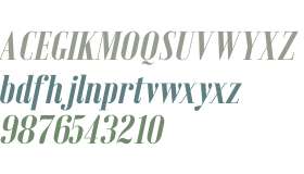 Emberly Extra Bold Italic