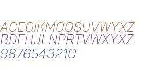 Panton Narrow Demo Light Italic