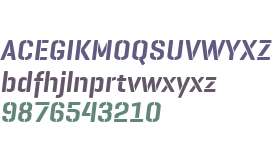 GeogrotesqueStencil B Sb Italic Regular