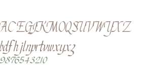 Chancery Cursive - DGL Italic