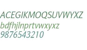 Orbi Sans W01 Italic