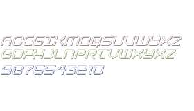 Light Brigade 3D Italic