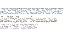 Empanada Expanded Outline Italic