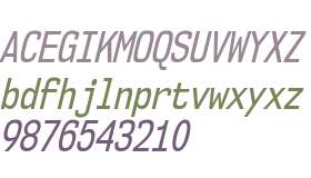 NK57MonospaceCdRg-Italic