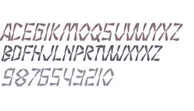 SF Wasabi Condensed Bold Italic V2 V2