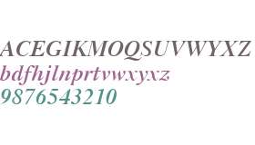 Kaczun Oldstyle W01 Bold Italic