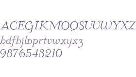 McKenna Handletter NF Roman Italic