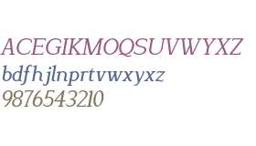 Lyons Serif Italic