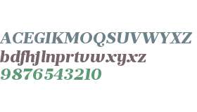 Prumo Text W00 ExtraBold Italic