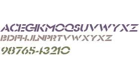 Stencil SansExtended  Italic