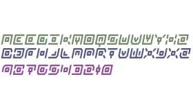 Neon Circuit Bold Italic