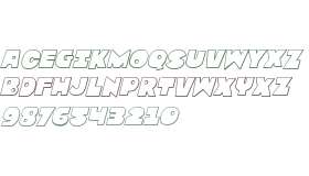 Zounderkite Outline Italic