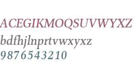 Combi Serif W01 Medium Oblique