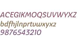 Ashemore W01 Norm Medium Italic