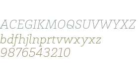 Brix Slab W01 ExtraLight Italic