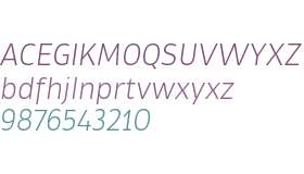 Tosia Light Italic