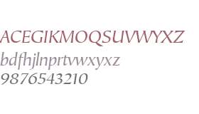 Mariposa Sans W01 Book Italic