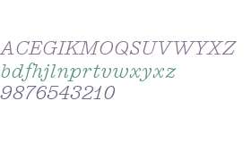 Sebenta Trial Light Italic