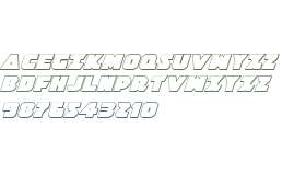 Jedi Special Forces 3D Italic